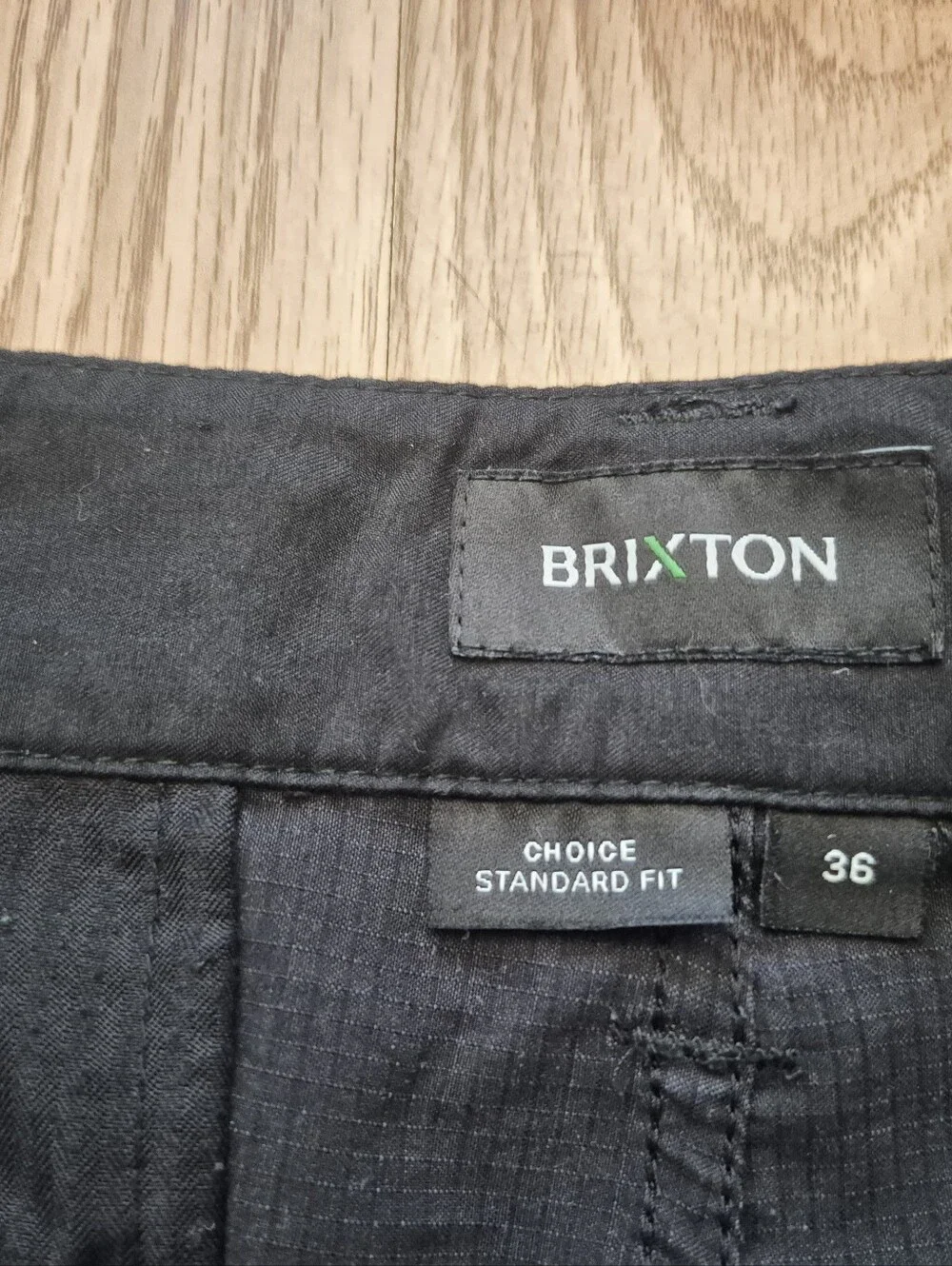 Brixton Men's Standard Fit Black Shorts